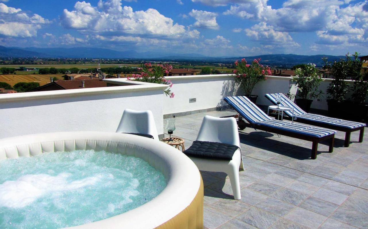 Апартаменты Residenza Storica Con Vista Panoramica Перуджа Экстерьер фото